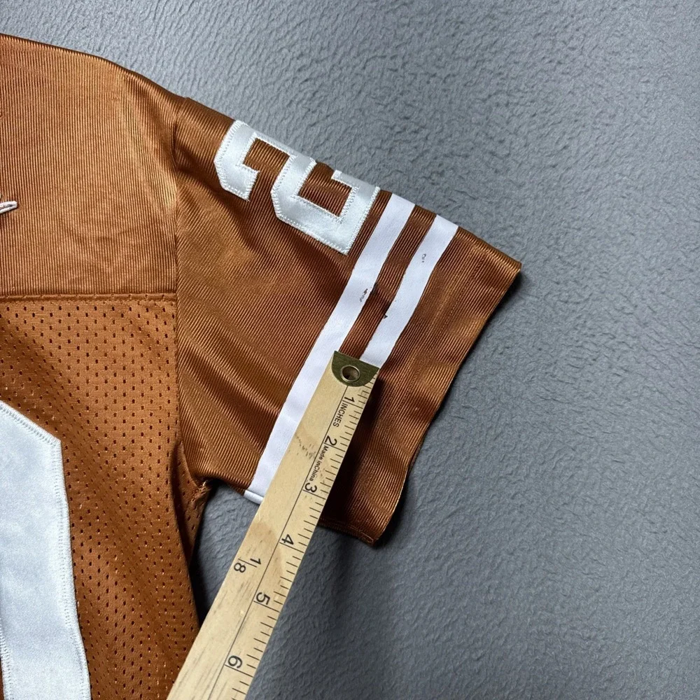 VTG Texas Longhorns Nike Earl Campbell Jersey Youth Size Small Grunge Distressed